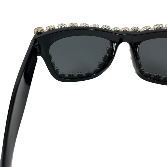 SUNGLASSES SUN GLASSES SHADES Crystal Bling Rhinestones Plastic Frames Beach - Picture 8 of 16